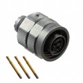 ALM06F9-98S(072) - CONN PLUG FMALE 3POS GOLD CRIMP