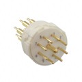 09151092603 - CONN MALE INSERT 9POS SOLDER