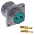 ALM00FD15-2P(072) - CONN RCPT MALE 2POS GOLD CRIMP