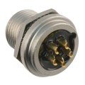 SF7382-5SG-3ES - CONN RCPT FMALE 5P GOLD SLDR CUP