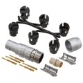 JBXFD1G05MCSDSR - CONN PLUG MALE 5POS GOLD CRIMP