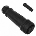 EXP-0921/02/S - CONN RCPT FMALE 2P NICKEL SCREW