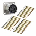 ALM00FD15-35S(072) - CONN RCPT FMALE 37POS GOLD CRIMP