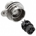PXM7012/06S/ST - CONN RCPT FMALE 6P NICKEL SCREW