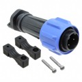 PXA911/03/P - CONN PLUG MALE 3POS NICKEL SCREW