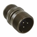 97-3101A-16S-5P - CONN RCPT MALE 3P SILV SLDR CUP