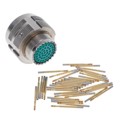 ALM06FD15-35S - CONN PLUG FMALE 37POS GOLD CRIMP