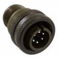 97-3107A-14S-6P - CONN PLUG MALE 6P SILV SLDR CUP