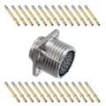 ALM00F17-26S - CONN RCPT FMALE 26POS GOLD CRIMP