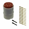 SJS861401 - CONN RCPT MALE 12POS GOLD CRIMP