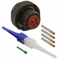 MS3459W14S-2S - CONN PLUG FMALE 4POS GOLD CRIMP