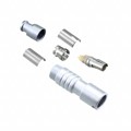 K40F1C-P09LCC0-500S - CONN RCPT FMALE 9P GOLD SLDR CUP
