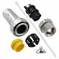 PXM7010/02S/ST/1113/SN - CONN PLUG FMALE 2P NICKEL SCREW
