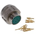 ALM06FD15-97P - CONN PLUG MALE 12POS GOLD CRIMP