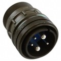 97-3106A-24-12P - CONN PLUG MALE 5P SILV SLDR CUP