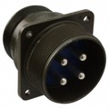97-3100A-32-17P - CONN RCPT MALE 4P SILV SLDR CUP