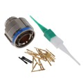 KJA6T13F35PN - CONN PLUG MALE 22POS GOLD CRIMP