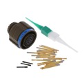 KJA6T13W35SN - CONN PLUG FMALE 22POS GOLD CRIMP