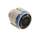 KJA6T13F35SN - CONN PLUG FMALE 22POS GOLD CRIMP