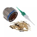KJA6T19F35PN - CONN PLUG MALE 66POS GOLD CRIMP