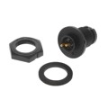 W17281-2PG-P-3ES - CONN RCPT MALE 2POS GOLD SOLDER