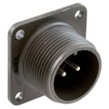 97-3102A-14S-9P - CONN RCPT MALE 2P SILV SLDR CUP