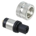 858-004-20SRLS4 - M12 4P A-CODE FEMALE SS SHELL, S