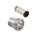 858-LP5-10TRLS4 - M12 5P L-CODE MALE BRASS/TIN SHE