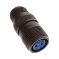 97-3101A12S-3S - CONN RCPT FMALE 2P SILV SLDR CUP
