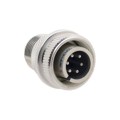 97-3106A14S-6P-639 - CONN PLUG MALE 6P SILV SLDR CUP