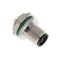 PXMBNI12RPM04SFLM16020 - CONN RCPT MALE 4P GOLD WIR LEADS