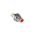 PXMBNI08FPM04PPC - CONN RCPT MALE 4POS GOLD SOLDER