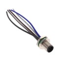 PXMBNI12RPM05LFLM16001 - CONN RCPT MALE 5P GOLD WIR LEADS