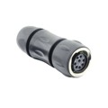 UTGX6JC12E8S - CONN PLUG FMALE 8POS SOLDER CUP