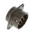 MS3112E16-8P - CONN RCPT MALE 8P GOLD SLDR CUP