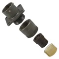 PT00E-10-6P - CONN RCPT MALE 6P GOLD SLDR CUP