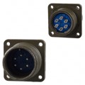 97-3102A-18-12P - CONN RCPT MALE 6P SILV SLDR CUP