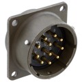 MS3112E18-11P - CONN RCPT MALE 11P GOLD SLDR CUP