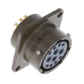 MS3112E14-12S - CONN RCPT FMALE 12P GOLD SLD CUP
