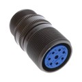 97-3101A18-8S - CONN RCPT FMALE 8P SILV SLDR CUP