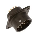 MS3112E14-15P - CONN RCPT MALE 15P GOLD SLDR CUP