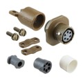 MS3111F10-6S - CONN RCPT FMALE 6P GOLD SLDR CUP