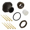MS3124E10-6P - CONN RCPT MALE 6POS GOLD CRIMP