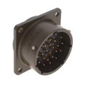 MS3112E20-24P - CONN RCPT MALE 24P GOLD SLDR CUP