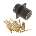 MS3120E14-19P - CONN RCPT MALE 19POS GOLD CRIMP