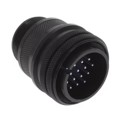 97-3106A22-14P-621 - CONN PLUG MALE 19P SILV SLDR CUP