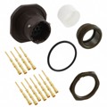 MS3124E12-10P - CONN RCPT MALE 10POS GOLD CRIMP