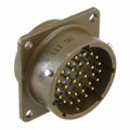 MS3112E18-32P - CONN RCPT MALE 32P GOLD SLDR CUP