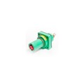 IPSPD-1-BN-T5-UL - CONN PLUG FMALE 1P SILV THREADED