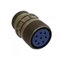 97-3101A22-23S - CONN RCPT FMALE 8P SILV SLDR CUP